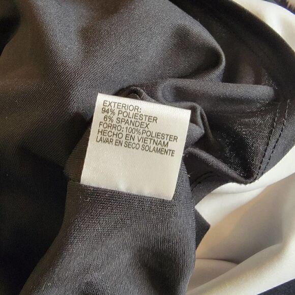 Antonio Melani Floral Sleeveless Sheath Dress Black Purple Size 10 - Picture 5 of 16